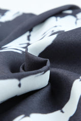 Wholesale Gray Casual Tie Dye Drawstring Shorts
