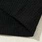Black Plain Ribbed Crop Top & Wide Leg Pants Two Piece Pants Set