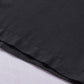 Black Plain Drawstring Shirred Elastic Waist Wide Leg Pants